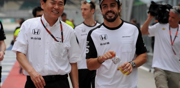 Honda trabaja para mejorar y satisfacer a Alonso