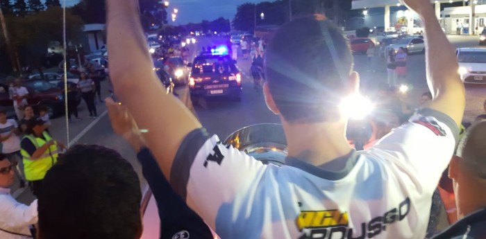 Los festejos de Ardusso en Las Parejas