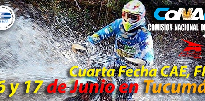 Argentino de Enduro: cuarta fecha en Tucumán este fin de semana