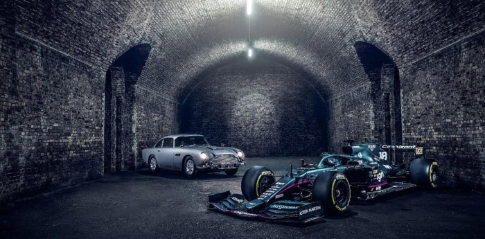 Aston Martin se viste de James Bond en Monza