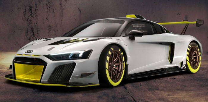 Una bomba: Audi presentó el R8 LMS GT2