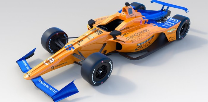McLaren presentó el auto que manejará Alonso en Indy 500