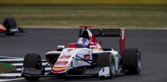 Siebert fue 17° en la clasificación de la GP3 en Silverstone