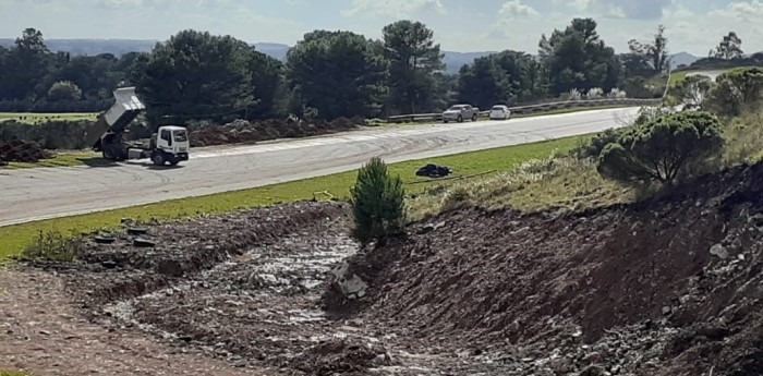 En distintas obras se trabaja en el autódromo de Balcarce 