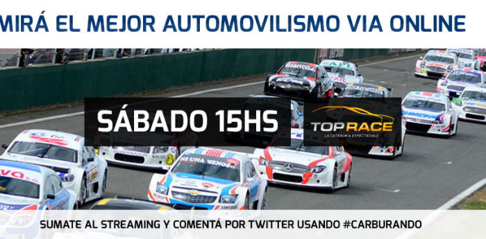 Sumate al streaming de Carburando