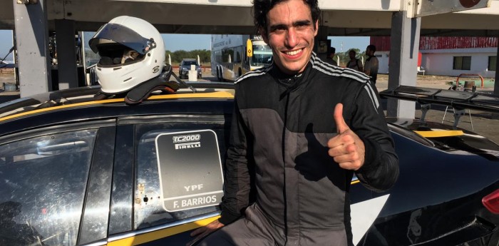 Felipe Barrios marcó la primera referencia en el circuito 9