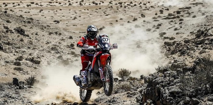 El salteño, Kevin Benavides, líder del Rally de Atacama 