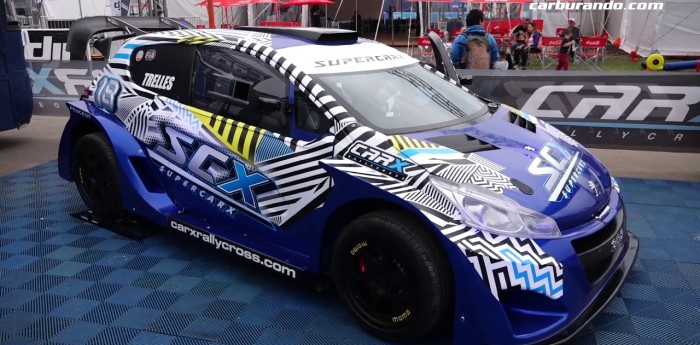 CARX Rallycross con leyendas en Alta Gracia