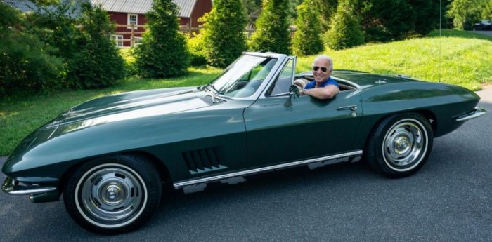 ¿Por qué Joe Biden no podrá manejar su Corvette convertible?