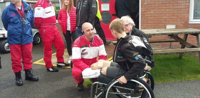 Billy Monger volvió hoy a subirse a un monoposto