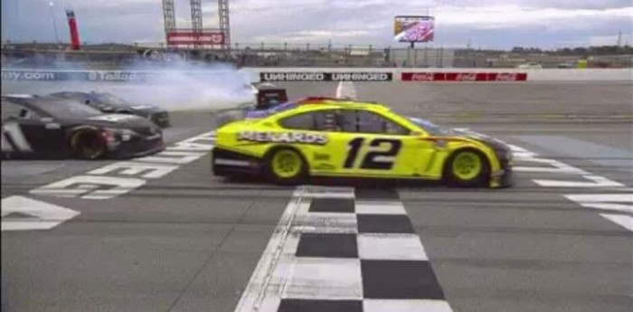 Nascar Talladega victoria ajustada de Ryan Blaney