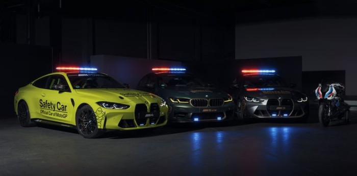 BMW presentó la flota de Safety Cars del MotoGP 2021