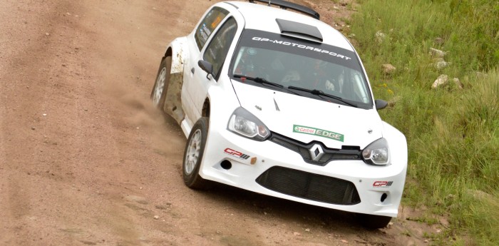 Bonomi probó el Clío Maxi Rally