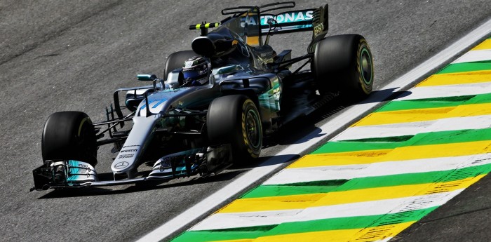 Bottas manda en el último entrenamiento en Brasil