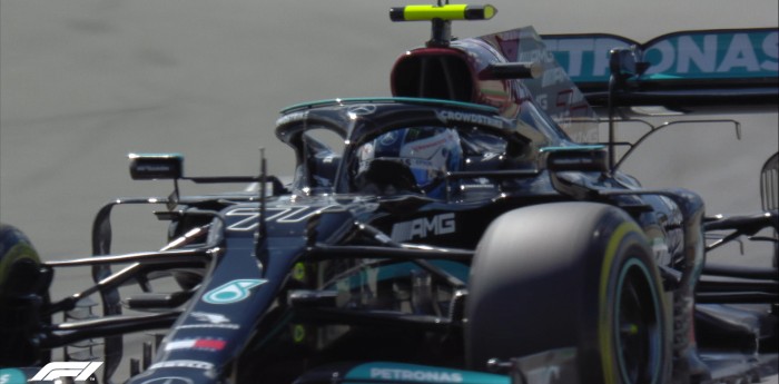 Bottas le arrebató la pole 100 a Hamilton en Portugal