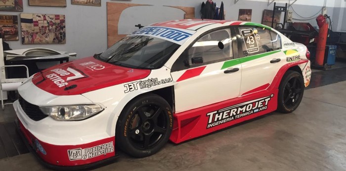 Nicolás Traut y el debutante Marcos Brugués con Fiat JM Motorsport