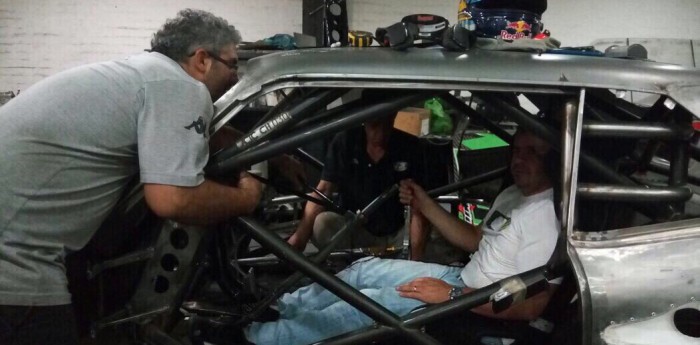 Fontana probó la butaca de su Chevy