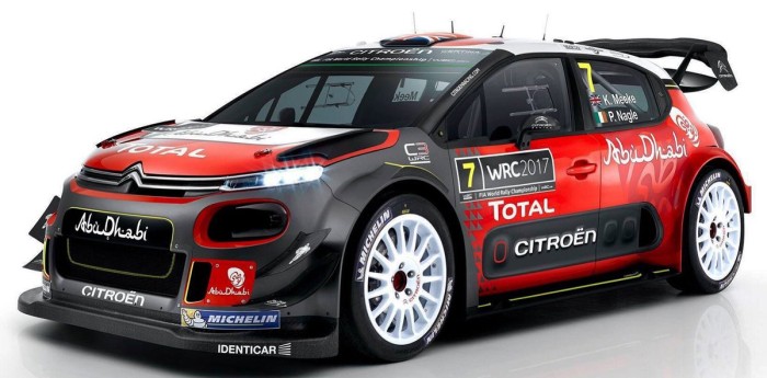 Citroën presentó el C3 WRC 2017