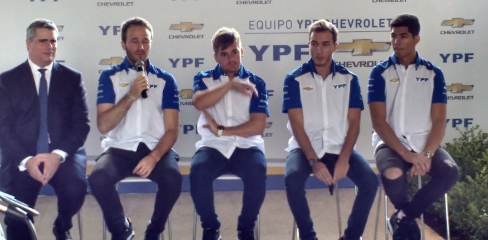 Chevrolet presentó su equipo