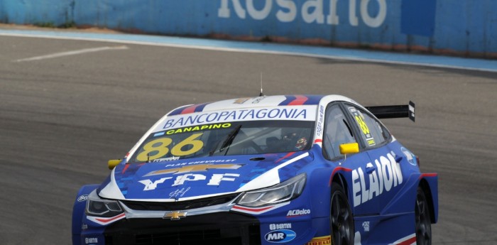 Canapino dominó el primer ensayo del Súper TC2000