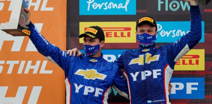 Canapino - Risatti y un podio que suma para el campeonato