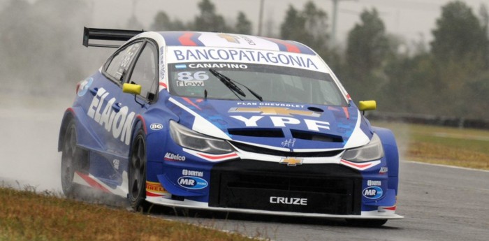 Canapino lideró el 1-2 de Chevrolet en la carrera clasificatoria