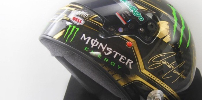 El renovado diseño de casco que usará Canapino en el TC