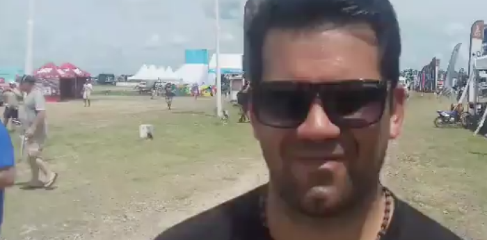 Un argentino que no pudo largar