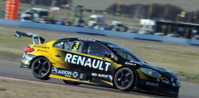 Pernía encabezó el 1-2 de Renault en Toay