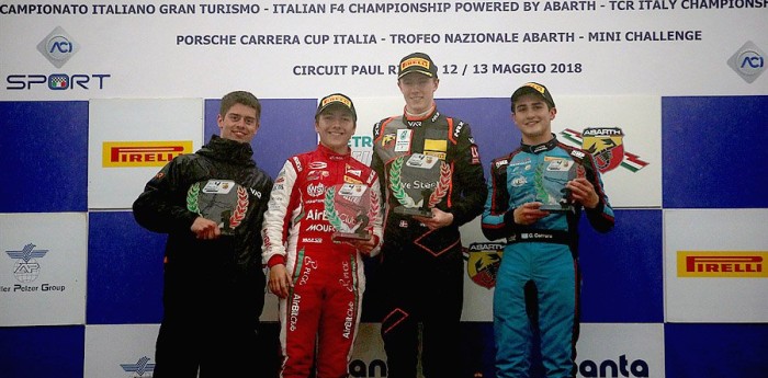 Carrara subió al podio en Paul Ricard