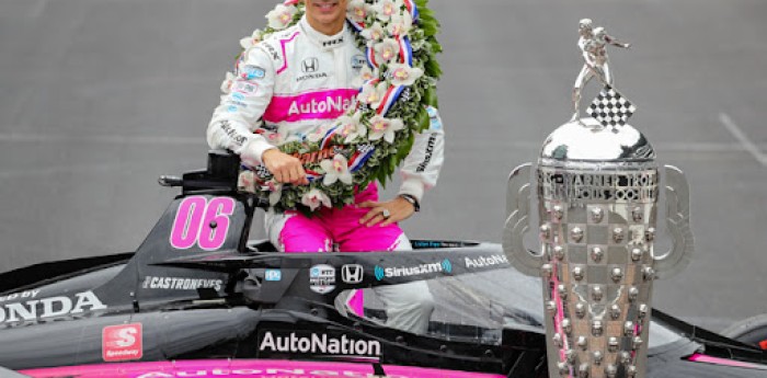 Fuerte piña de Castroneves en IndyCar