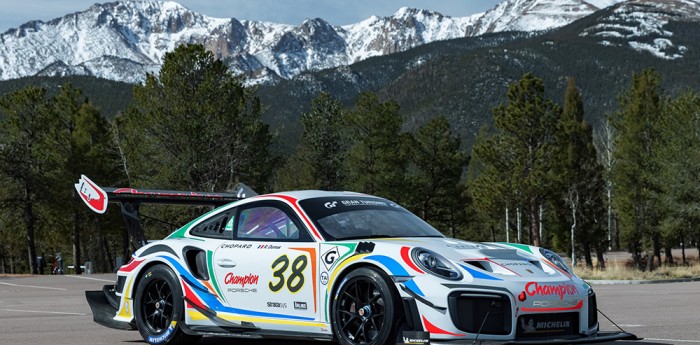 Primeras imágenes del Porsche de Dumas para Pikes Peak