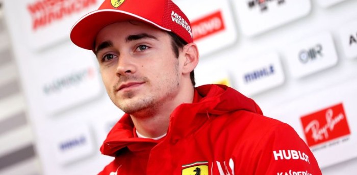 Charles Leclerc a Ferrari 