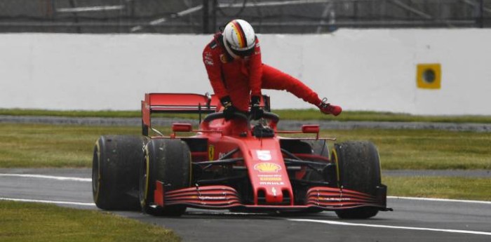 Sebastian Vettel con chasis nuevo en España