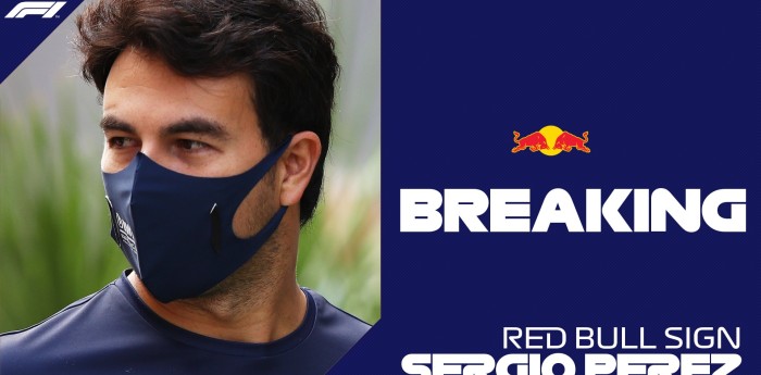 Sergio “Checo“ Perez confirmado en Red Bull 2021