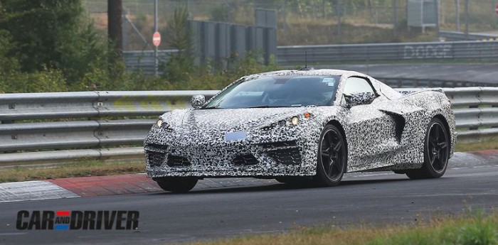 Empieza a mostrarse el nuevo Chevrolet Corvette C8