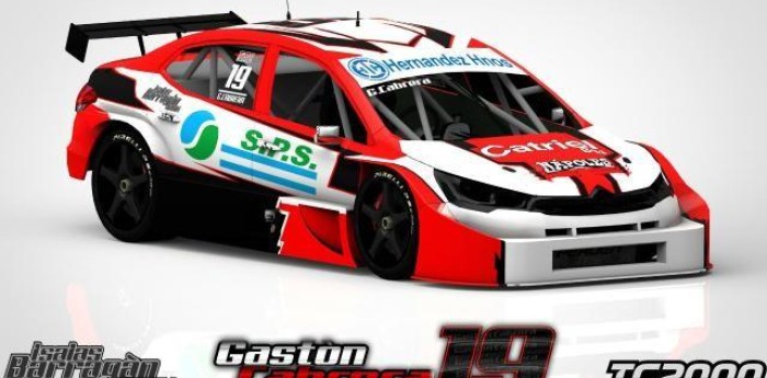 Así lucirá el Citroën de Gastón Cabrera en TC2000