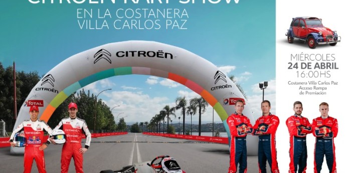 Citroën desafia a los pilotos del Súper TC2000 con Ogier y Lappi