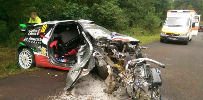 Terrible accidente en WRC