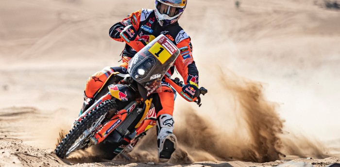 Toby Price impuso su categoría en el inicio del Dakar