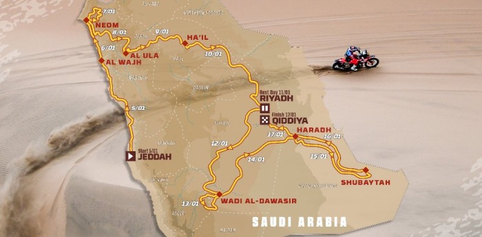 Esta noche se pone en marcha el Dakar en Arabia