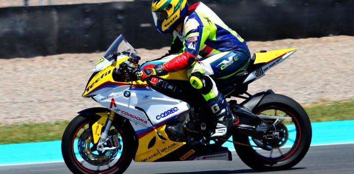 Danilo Lewis, marcó el ritmo en el Superbike Latino