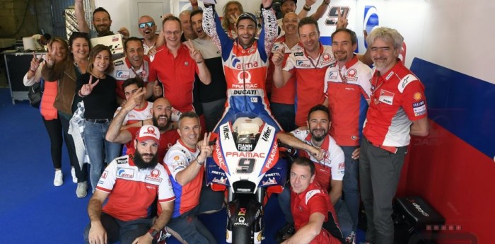 Márquez y Petrucci con los mejores tiempos en Misano