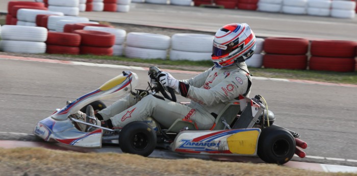 Della Motta corre en Silverstone