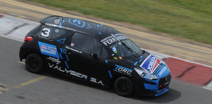 Dino Cassiano ganó en la clase 3 con un DS3 en Olavarría