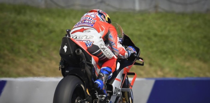 Dovizioso el más rápido del primer día en Austria