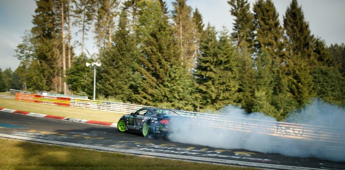 El campeón de drift se lució en Nordschleife