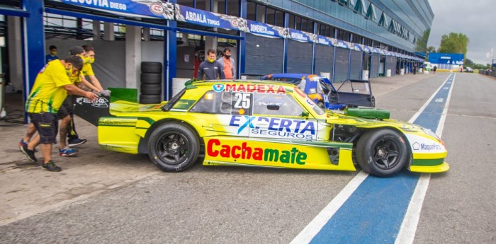 Josito Di Palma mostró su Ford en la prueba de La Plata