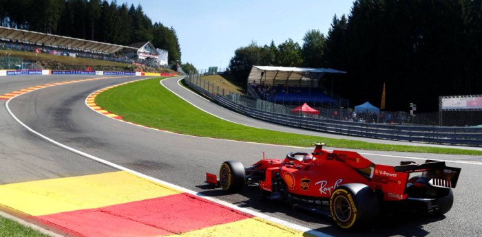 Eau Rouge, una de las curvas más famosas de la Fórmula 1