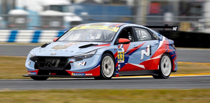 El Hyundai Elantra, otro de los modelos que estará en el TCR South America